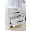 image:imageSignature Design by Ashley Nightstand 2 Drawer White CayboniWhite Planked