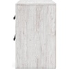 image:imageSignature Design by Ashley Nightstand 2 Drawer White CayboniWhite Planked