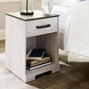 image:imageSignature Design by Ashley Paxberry 1Drawer Nightstand Cubby WhitewashTwotone