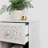 image:imageSignature Design by Ashley Paxberry 1Drawer Nightstand Cubby WhitewashWhitewash