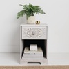 image:imageSignature Design by Ashley Paxberry 1Drawer Nightstand Cubby WhitewashWhitewash