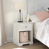 image:imageSignature Design by Ashley Paxberry 1Drawer Nightstand Cubby WhitewashWhitewash