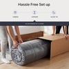 image:imageSignature Design by Ashley Queen Mattress 12Inch Medium Firm HybridKing