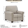 image:imageSignature Design by Ashley Queen Sleeper Sofa Couch Bed Dune BeigeChair