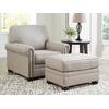 image:imageSignature Design by Ashley Queen Sleeper Sofa Couch Bed Dune BeigeOttoman