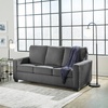 image:imageSignature Design by Ashley Rannis Queen Sleeper Sofa Pewter Pull Out CouchGrey