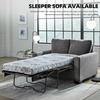image:imageSignature Design by Ashley Rannis Queen Sleeper Sofa Pewter Pull Out CouchGrey