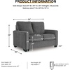 image:imageSignature Design by Ashley Rannis Queen Sleeper Sofa Pewter Pull Out CouchGrey