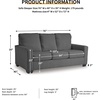 image:imageSignature Design by Ashley Rannis Queen Sleeper Sofa Pewter Pull Out CouchGrey