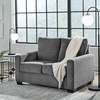 image:imageSignature Design by Ashley Rannis Queen Sleeper Sofa Pewter Pull Out CouchGrey