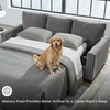 image:imageSignature Design by Ashley Rannis Queen Sleeper Sofa Pewter Pull Out CouchGrey