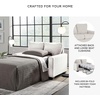 image:imageSignature Design by Ashley Rannis Queen Sleeper Sofa Pewter Pull Out CouchWhite