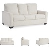 image:imageSignature Design by Ashley Rannis Queen Sleeper Sofa Pewter Pull Out CouchWhite