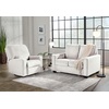 image:imageSignature Design by Ashley Rannis Queen Sleeper Sofa Pewter Pull Out CouchWhite