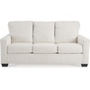 image:imageSignature Design by Ashley Rannis Queen Sleeper Sofa Pewter Pull Out CouchWhite