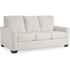 image:imageSignature Design by Ashley Rannis Queen Sleeper Sofa Pewter Pull Out CouchWhite