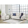 image:imageSignature Design by Ashley Rannis Queen Sleeper Sofa Pewter Pull Out CouchWhite