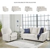 image:imageSignature Design by Ashley Rannis Queen Sleeper Sofa Pewter Pull Out CouchWhite