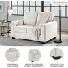 image:imageSignature Design by Ashley Rannis Queen Sleeper Sofa Pewter Pull Out CouchWhite