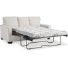 image:imageSignature Design by Ashley Rannis Queen Sleeper Sofa Pewter Pull Out CouchWhite