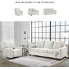 image:imageSignature Design by Ashley Rannis Queen Sleeper Sofa Pewter Pull Out CouchWhite