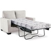 image:imageSignature Design by Ashley Rannis Queen Sleeper Sofa Pewter Pull Out CouchWhite