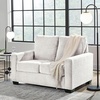 image:imageSignature Design by Ashley Rannis Queen Sleeper Sofa Pewter Pull Out CouchWhite