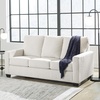 image:imageSignature Design by Ashley Rannis Queen Sleeper Sofa Pewter Pull Out CouchWhite