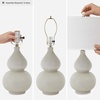 image:imageSignature Design by Ashley Saffi 30 Tall Ceramic Table Lamp CreamContemporary