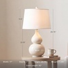 image:imageSignature Design by Ashley Saffi 30 Tall Ceramic Table Lamp CreamContemporary