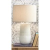 image:imageSignature Design by Ashley Saffi 30 Tall Ceramic Table Lamp CreamTransitional