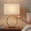 image:imageSignature Design by Ashley Table Lamp 28 Inch Gold Rectangle Shade