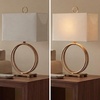 image:imageSignature Design by Ashley Table Lamp 28 Inch Gold Rectangle Shade