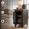 image:imageSignature Design by Ashley Valebeck Chairside End Table with StorageBlack