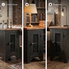 image:imageSignature Design by Ashley Valebeck Chairside End Table with StorageBlack