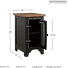 image:imageSignature Design by Ashley Valebeck Chairside End Table with StorageBlack