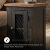 image:imageSignature Design by Ashley Valebeck Chairside End Table with StorageBlack