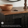 image:imageSignature Design by Ashley Wystfield End Table with Storage WhiteBrownBlackBrown