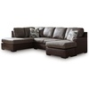 image:imageSignature Design by Ashley 2Piece Sleeper Sectional Sofa with Chaise