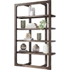 image:imageSignature Design by Ashley 60 Farmhouse Home Office Desk Chipped WhiteDark Brown