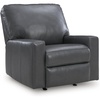 image:imageSignature Design by Ashley Bolsena Queen Leather Sofa Sleeper CaramelGrey