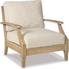 image:imageSignature Design by Ashley Clare View 1Piece Eucalyptus Outdoor SofaBeige