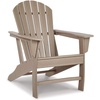 image:imageSignature Design by Ashley Karson City HDPE Adirondack Chair GreenBeige