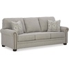 image:imageSignature Design by Ashley Queen Sleeper Sofa Couch Bed Dune BeigeQueen Sofa Sleeper