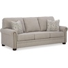 image:imageSignature Design by Ashley Queen Sleeper Sofa Couch Bed Dune BeigeSofa