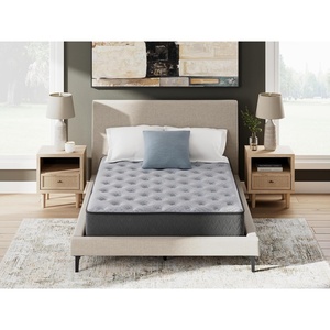 image:imageSignature Design by Ashley 12 Inch Medium Firm Hybrid Mattress Queen GrayKing