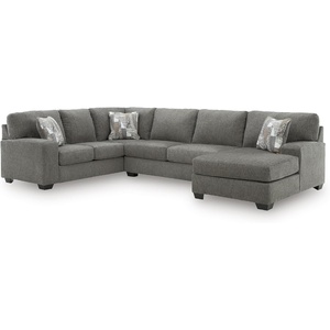 image:imageSignature Design by Ashley 3Piece Sleeper Sectional Double Chaise3 Piece Sleeper Sectional with Chaise