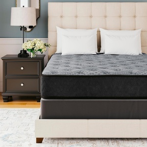 image:imageSignature Design by Ashley Hybrid 1300 13 Inch Plush Gel Memory Foam Mattress with Edge Support for Pressure Relief Queen FiberglassFree Mattress in A BoxQueen