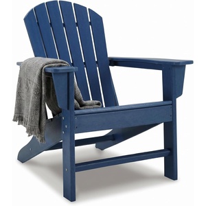 image:imageSignature Design by Ashley Karson City HDPE Adirondack Chair GreenNavy Blue