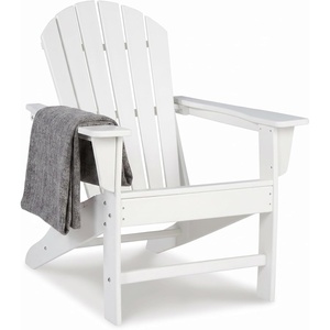 image:imageSignature Design by Ashley Karson City HDPE Adirondack Chair GreenWhite